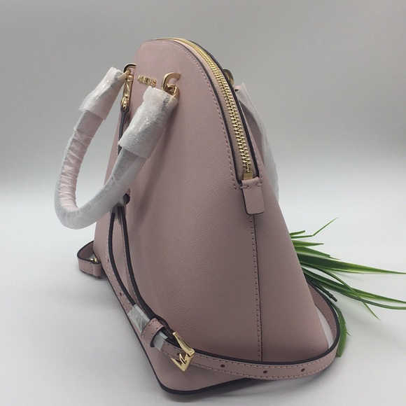 Michael Kors EMMY LG DOME SATCHEL BAG BLOSSOM - Picture 12 of 12